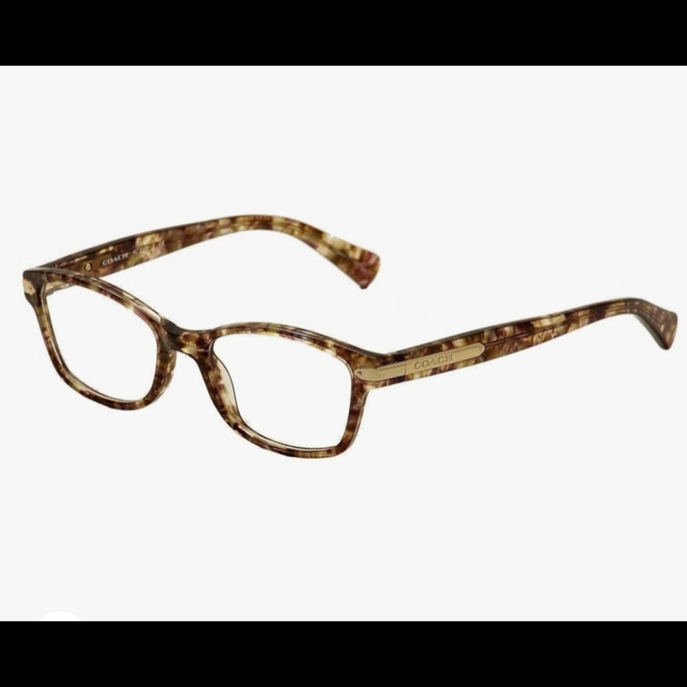 Coach HC 6065 Frame. Light Brown Confetti Tortoise